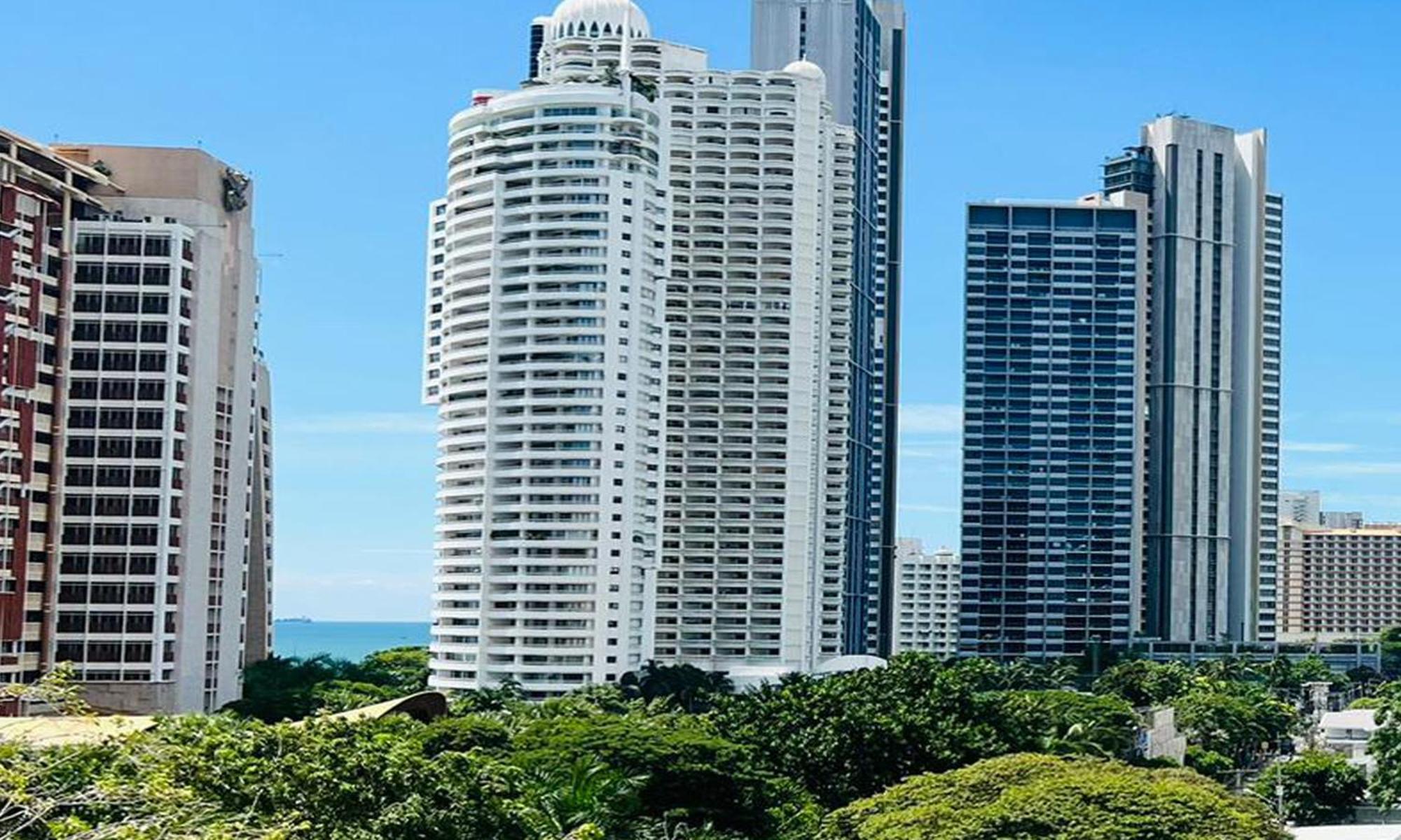 View Talay Residence 6 Wongamat Sand Beach Pattaya Eksteriør billede